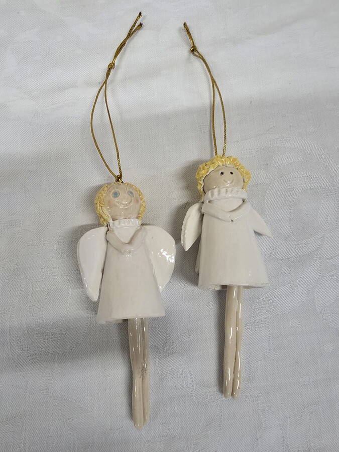 Jenny P - pottery angels